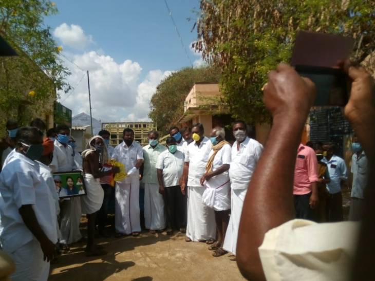 கொரோனா தடுப்பு பணியில் ஊ.ம.தலைவர் - திருமதி.பேபி அப்புசாமி