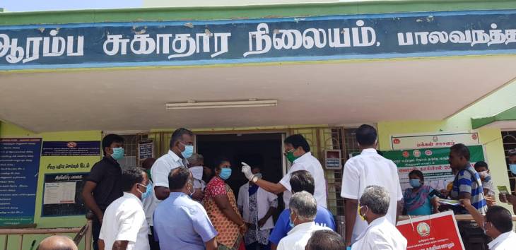 கொரோனா நோய் தடுப்பு பணியில் சமுதாய தலைவர்கள்-அரசியல் பிரபலங்கள்