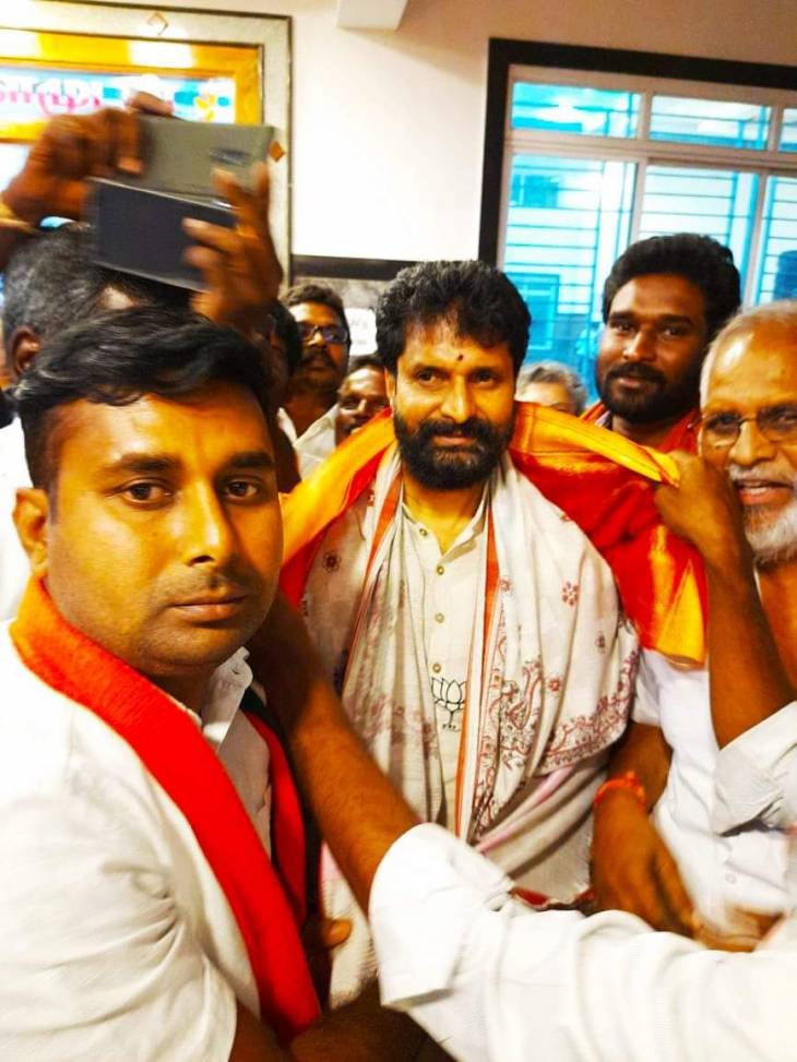 அந்தியூரில் பாஜக வேட்பாளராக போட்டியிட கம்பளத்தார் விருப்பமனு!