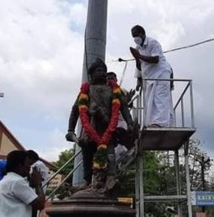கட்டபொம்மனை மறவாத வெற்றி வேட்பாளர்!