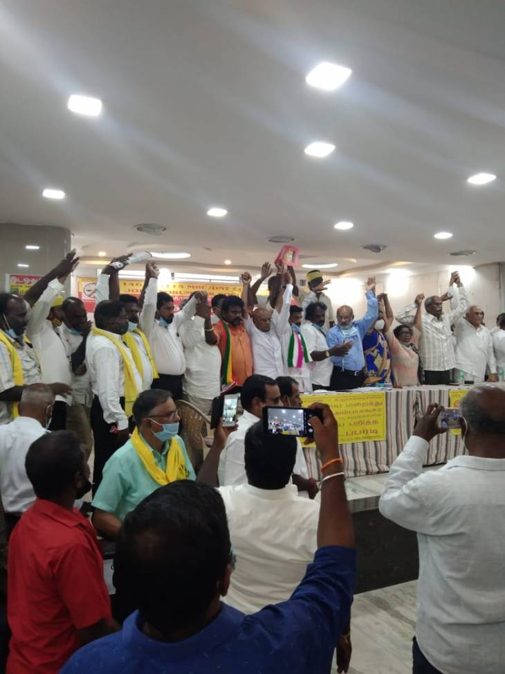 சமூகநீதி கூட்டமைப்பு - சென்னை செய்தியாளர் சந்திப்பில் நடந்தது என்ன? - முழுவிபரம் உள்ளே