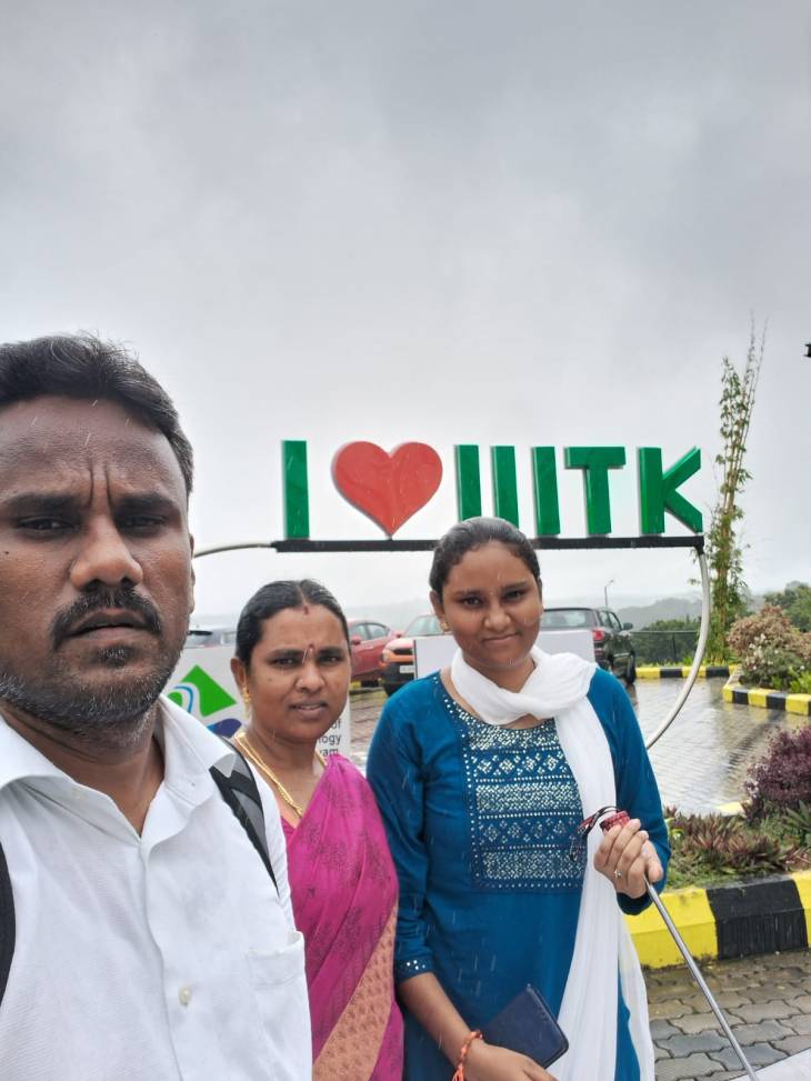 புகழ்பெற்ற IIIT கல்லூரியில் படிக்கும் வாய்ப்பை வென்ற திவ்யபிரதா-வுக்கு வாழ்த்துகள்! 