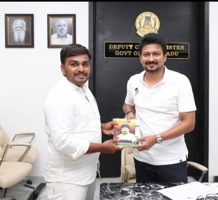 திமுக மாவட்ட இளைஞரணி துணை அமைப்பாளராக கே.எம்.விஜயகுமார் நியமனம்!