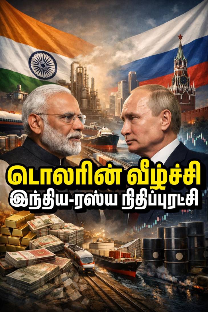 இந்தியா - ரஷ்யா கூட்டு - அமெரிக்கா டாலருக்கு ஆப்பு!