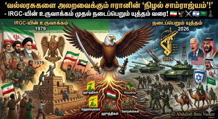 வல்லரசுகளை கதறவைக்கும் IRGC எனும் நிழல் சாம்ராஜ்ஜியம்!