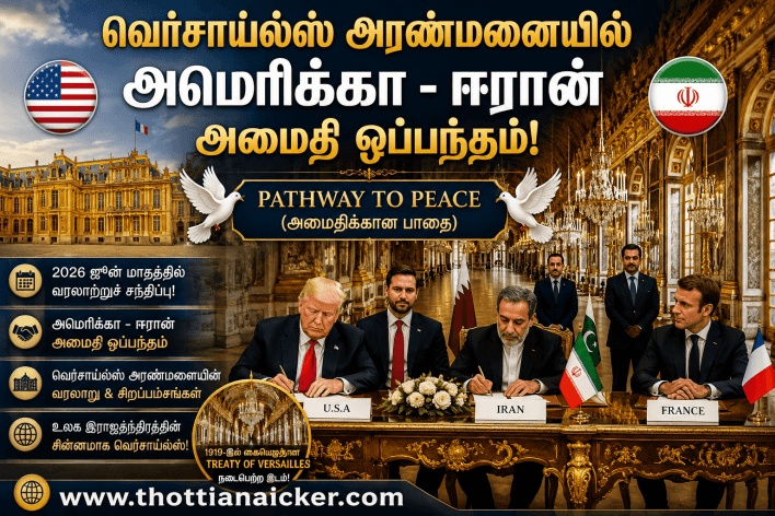 உலக அமைதிக்கான அரண்மனையா வெர்சாய்ல்ஸ் அரண்மனை?