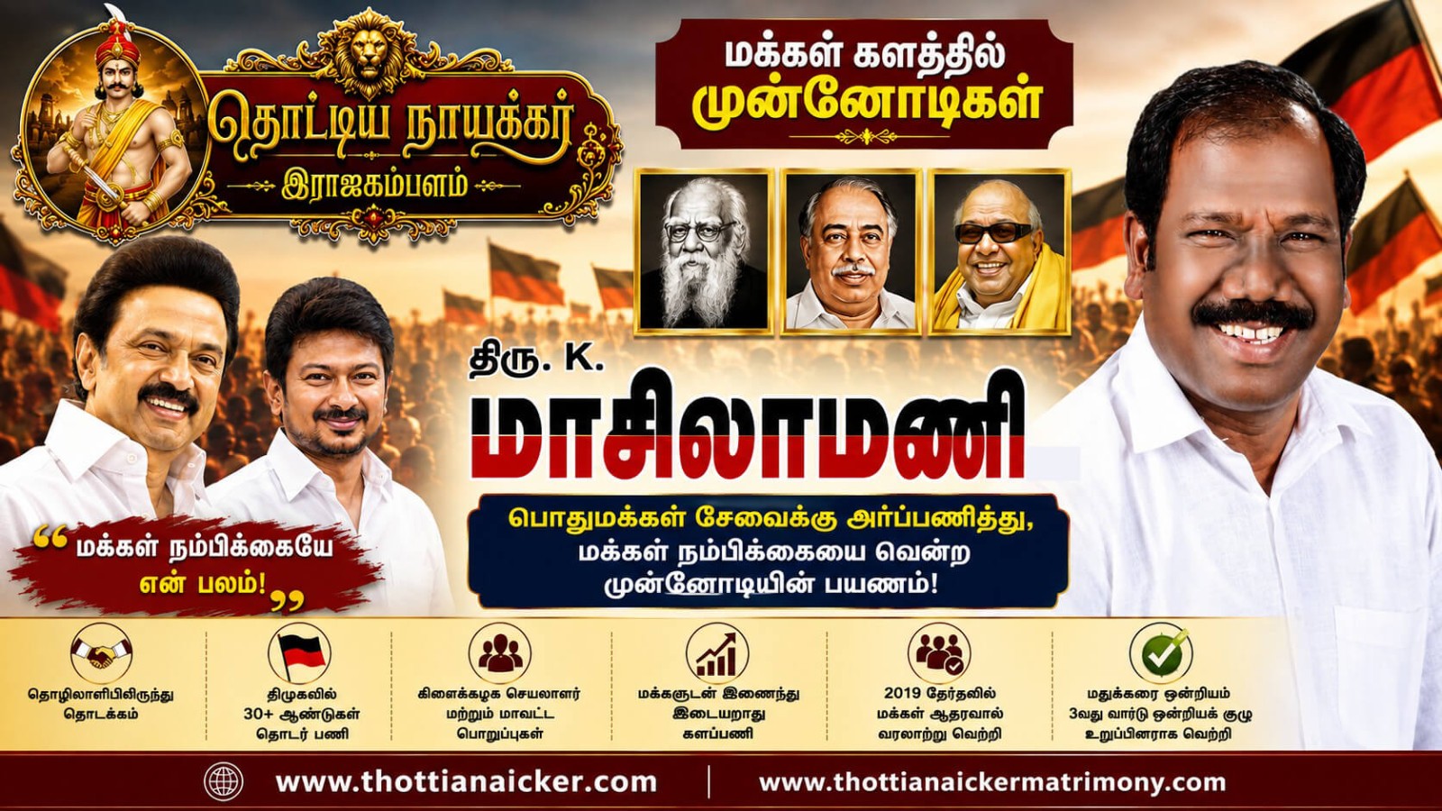 மக்கள் களத்தில் ஒரு முன்னோடி – தோல்வியைத் தாண்டி மக்கள் நம்பிக்கையை வென்ற திரு. க. மாசிலாமணி